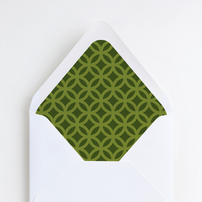 Ampersand Envelope Liners - Green