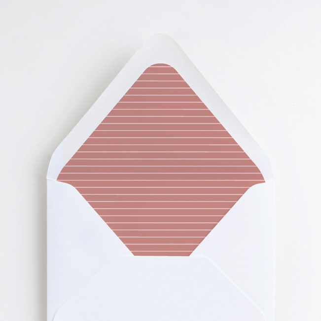 Art Deco Envelope Liners - Pink