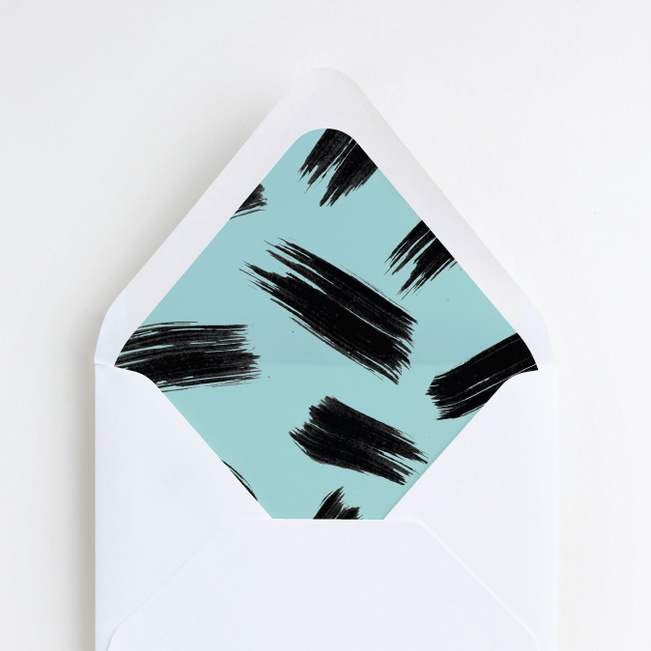 Bold Strokes Envelope Liners - Blue