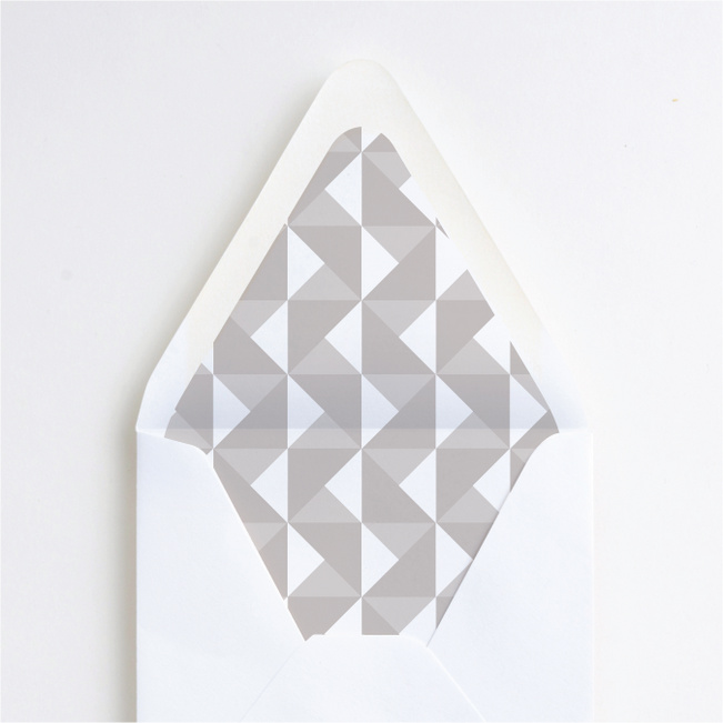 Bold Type Envelope Liners - Gray