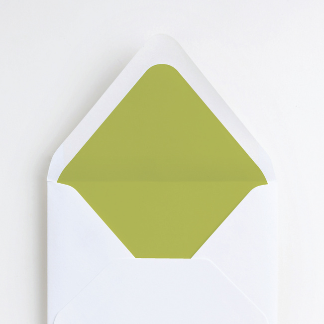 Color Pop Envelope Liners - Green