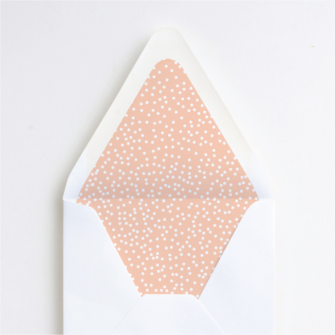 Confetti of Joy Envelope Liners - Pink
