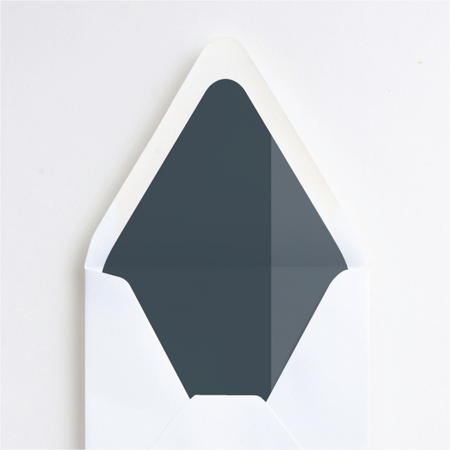 Foil Blocks Envelope Liners - Blue