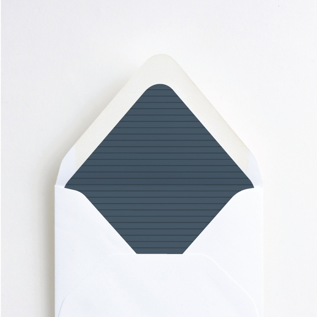 Less is More Envelope Liners - Blue