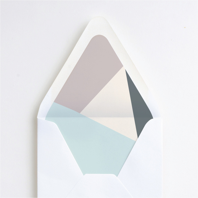 Pieces of the Puzzle Envelope Liners - Gray