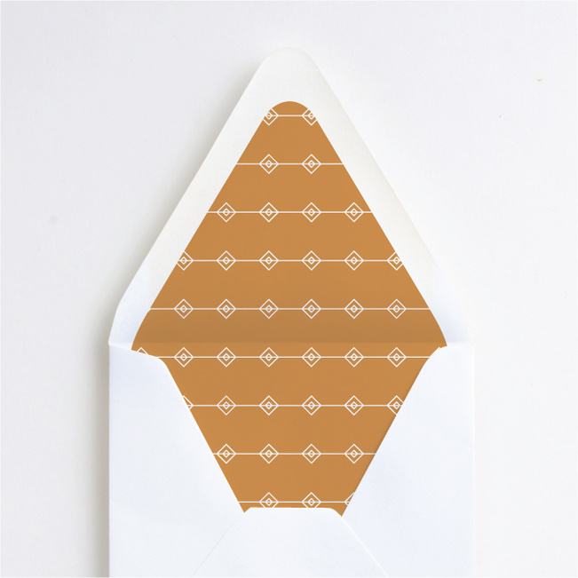 Rectangular Modernist Envelope Liners - Beige