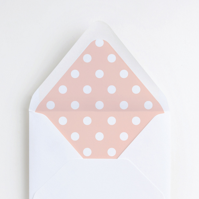Sealed with a Ring Envelope Liners - Blue