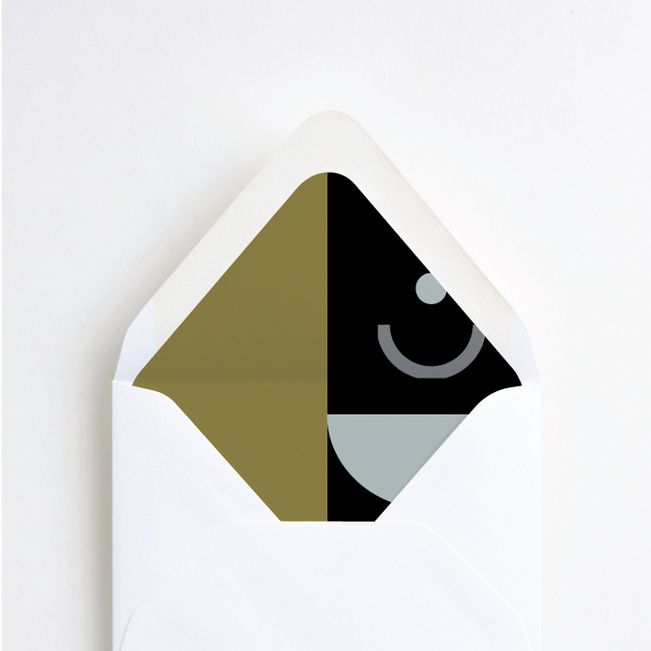 Shape Art Envelope Liners - Green