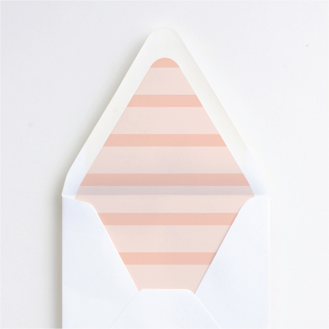 Simple & Chic Envelope Liners - Pink