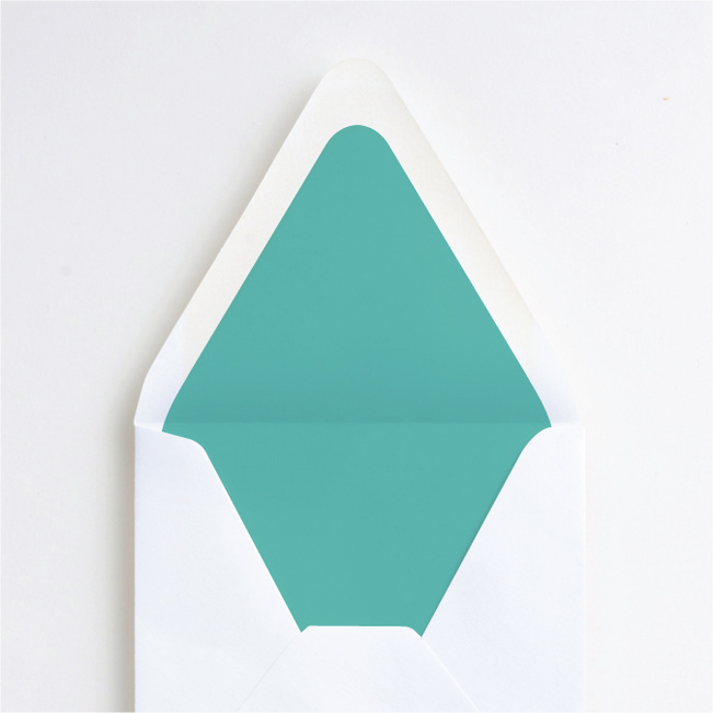 Solid Color Envelope Liners - Green