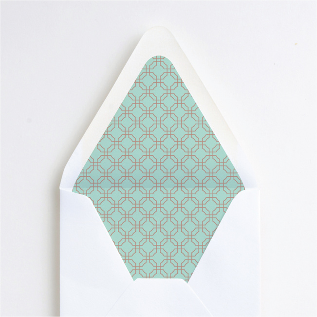 Tomorrow’s Crest Envelope Liners - Blue