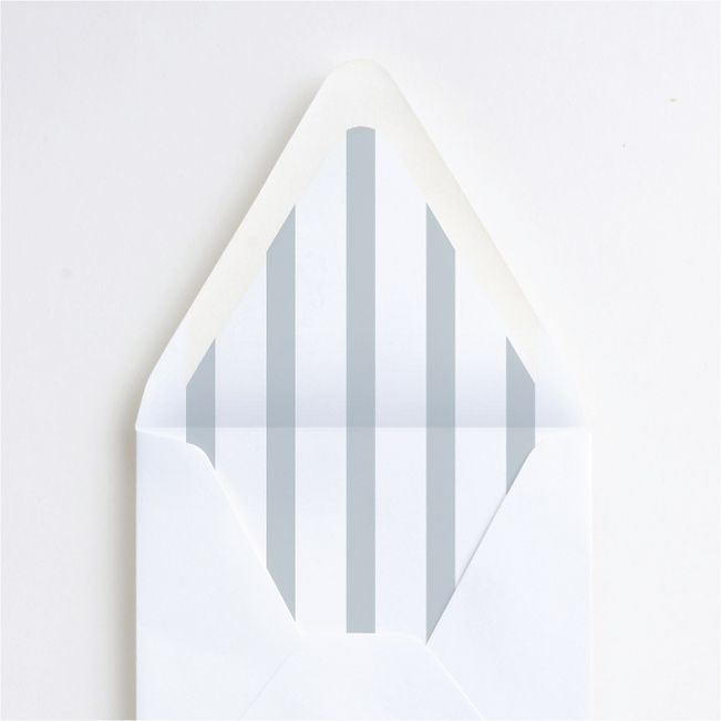 Wedding Bands Envelope Liners - Gray