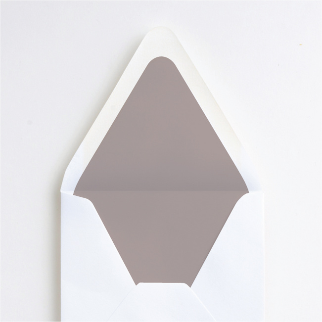 Wedding Corners Envelope Liners - Beige