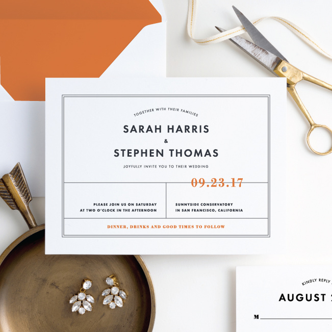 classic wedding invitations