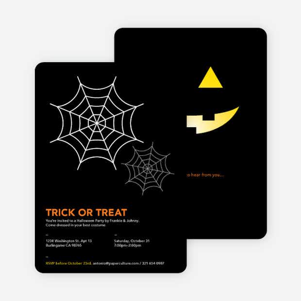 Trick or Treat Spider Webs - Main
