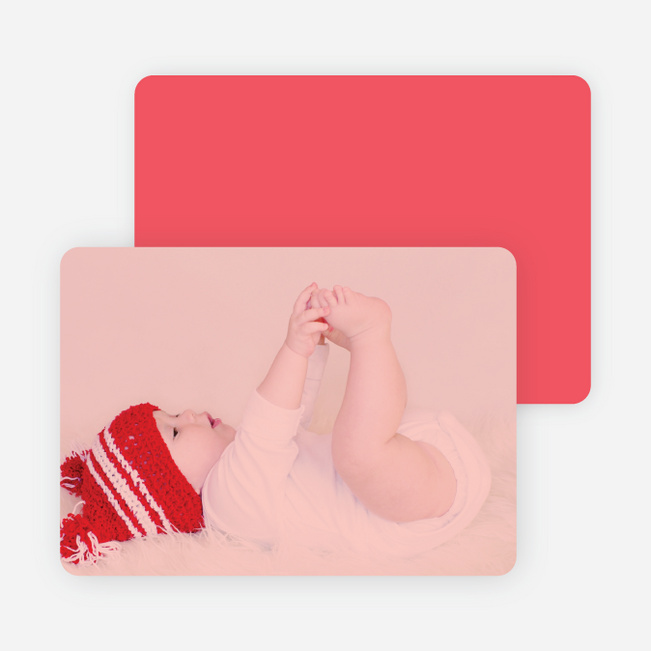 Holiday Cards: Peace, Love & Joy - Red