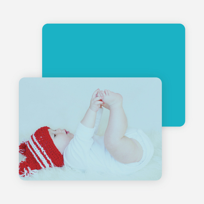 Holiday Cards: Peace, Love & Joy - Blue