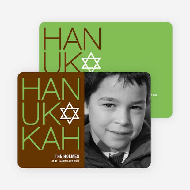 HANUKKAH Card - Main