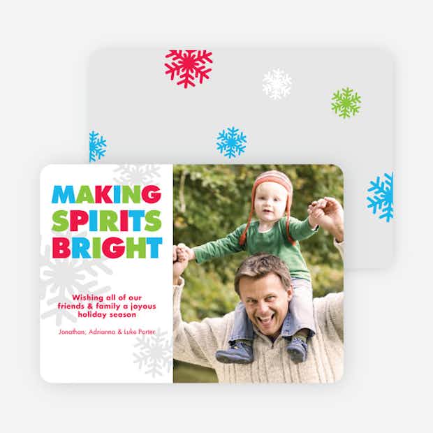 Making Spirits Bright Snowflake - Main