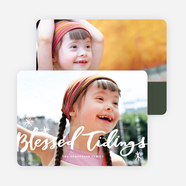 Bright Stars Holiday Cards - Green