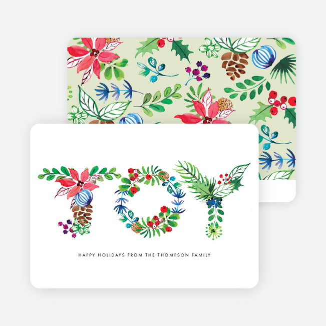 Floral Galore Holiday Cards - Multi