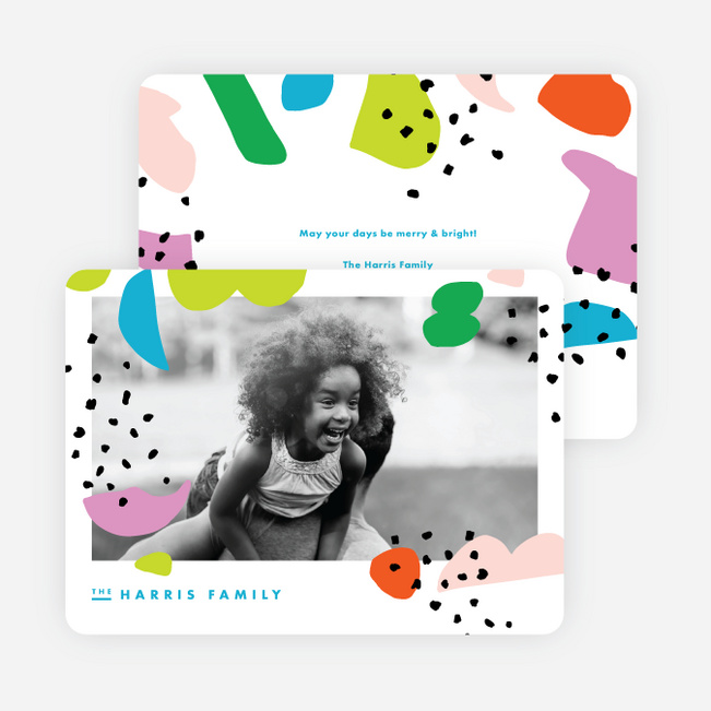 Artistic Details Holiday Cards - Blue