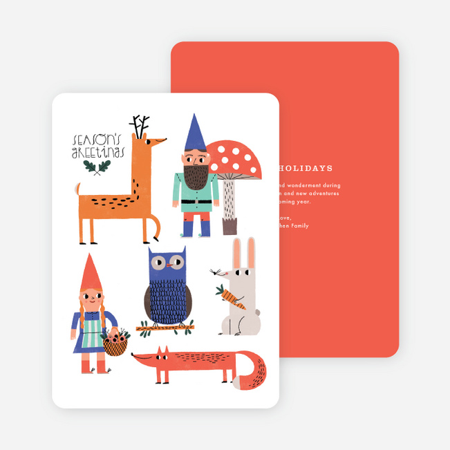 Cast of Characters Holiday Cards - Multi