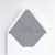 Foil Mirrored Angles Wedding Envelope Liners - Gray