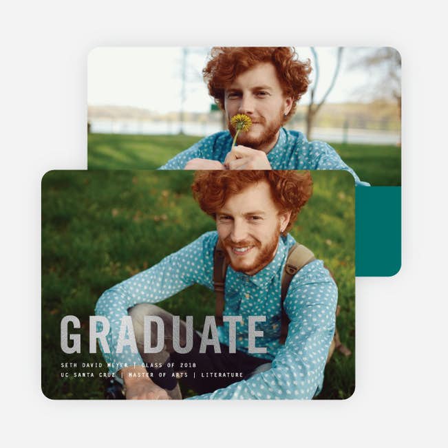 simply foil graduation announcements paper culture