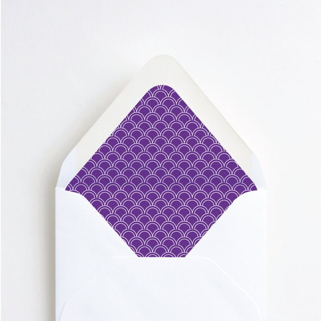 Vogue Visions Envelope Liners - Purple