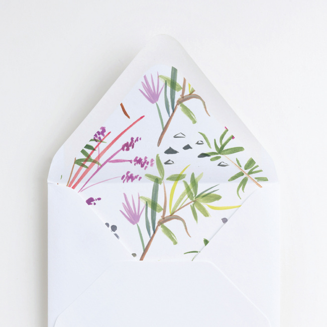 Destination Bound Wedding Envelope Liners - Multi