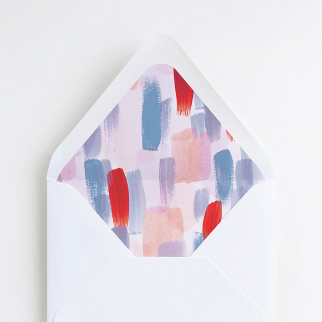 Scenic San Fran Wedding Envelope Liners - Multi