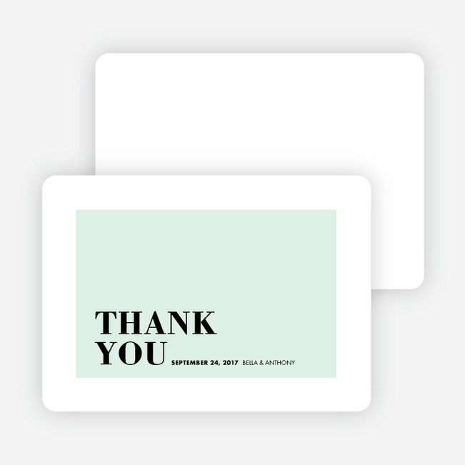 Thank You Cards