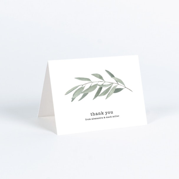 Olive You Wedding Thank You Cards | Paper Culture olive-you-wedding-thank-you-cards-paper-culture