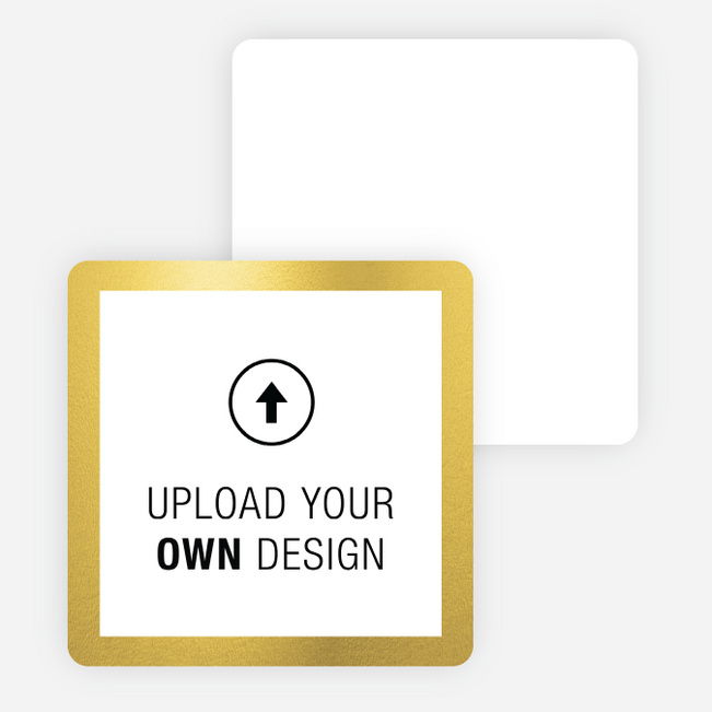 Foil Thick Frame DIY Design It Yourself DIY - Yellow