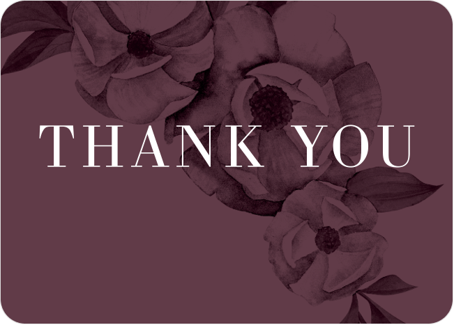 Vintage Wallpaper Wedding Thank You Cards | Paper Culture