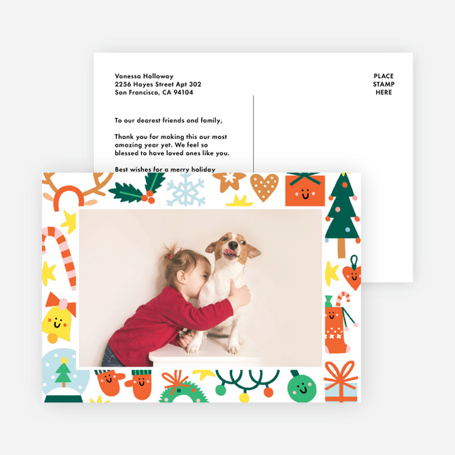Holiday Friends Christmas Photo Cards & Holiday Photo Cards  Paper Culture