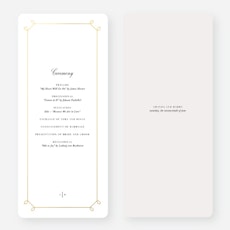 Foil Elegant Scroll Wedding Thank You Cards Paper Culture