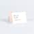 Foil Sidebar Wedding Wedding Name Cards & Place Cards - Pink