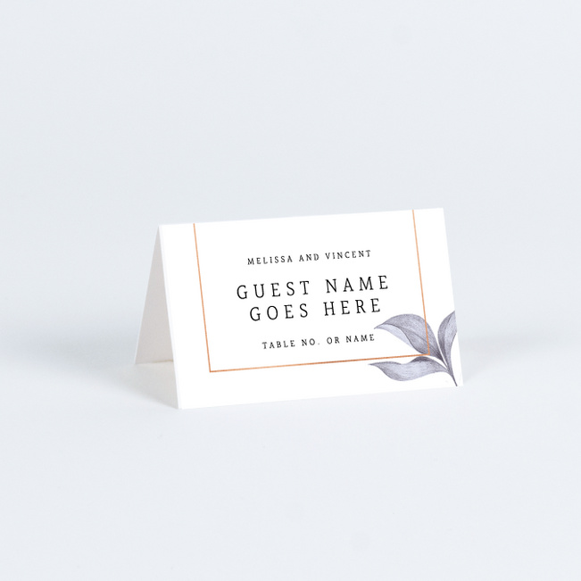 the place card