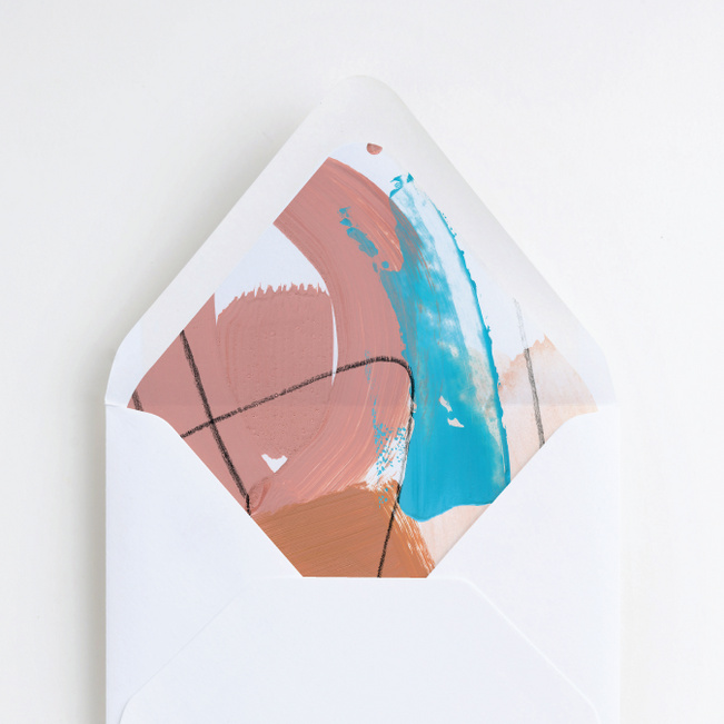 Abstract Beauty Wedding Liners - Multi