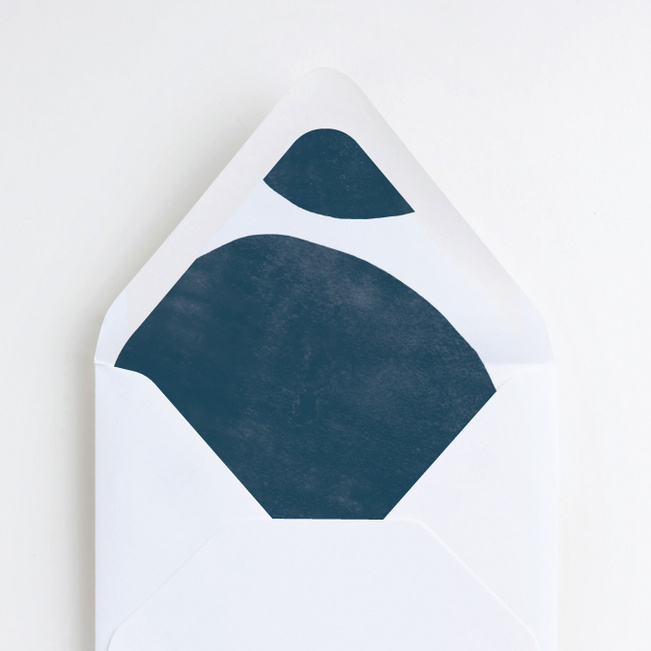 Contemporary Love Wedding Invitation Suites - Blue