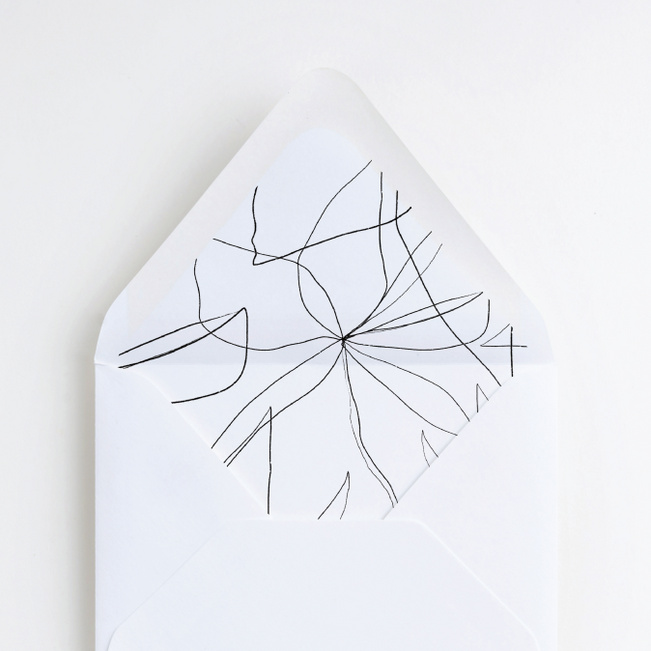 Delicate Details Wedding Liners - White