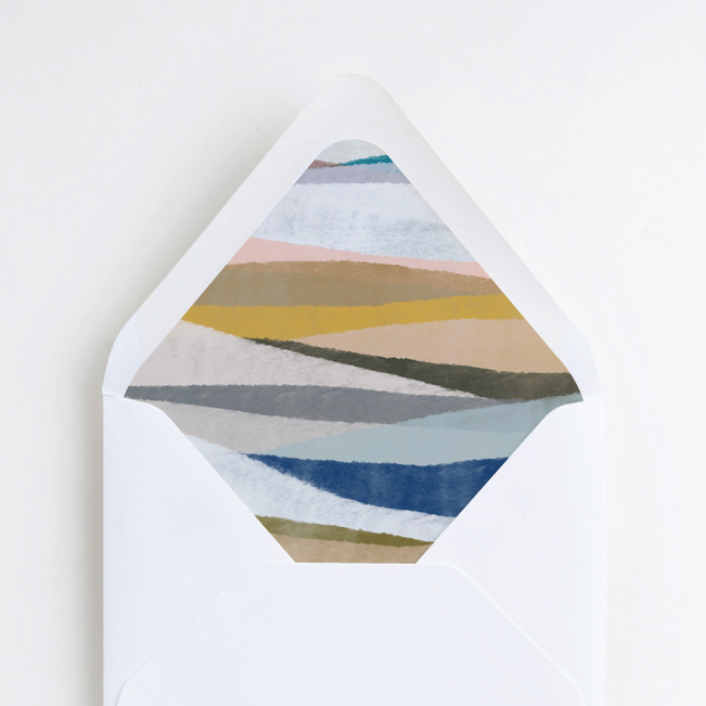 Earthy Waves Wedding Liners - Multi