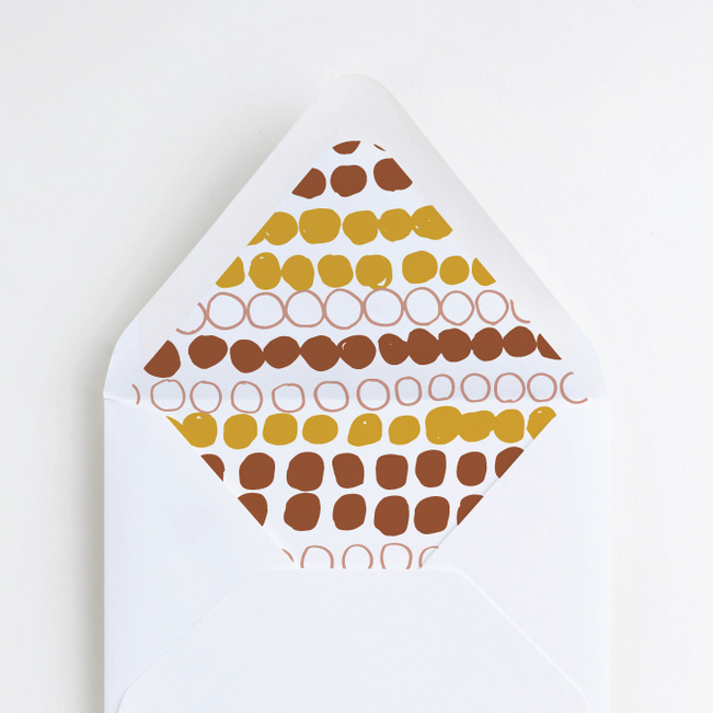 Natural Shapes Wedding Liners - Yellow