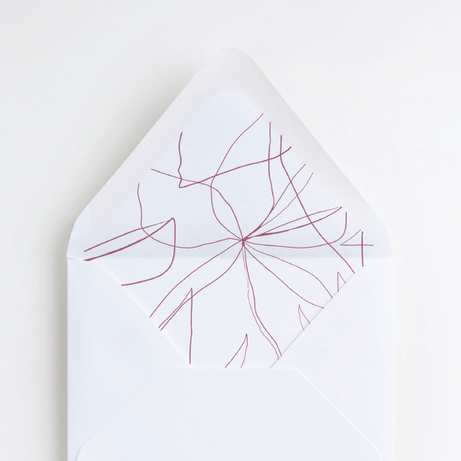 Delicate Details Wedding Liners - Pink