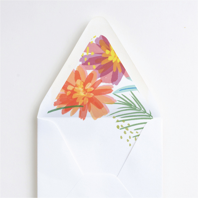 Field of Dreams Wedding Envelope Liners - Multi