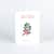 Happy Holly Berry Business Holiday Cards - White