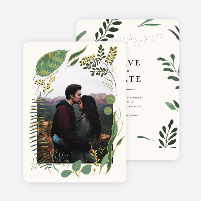 save the date wedding invitations