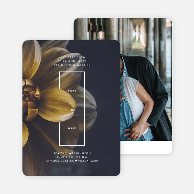 Eternal Happiness Save the Date Cards - Multi